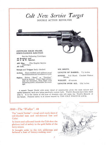 1926 new service target revolver