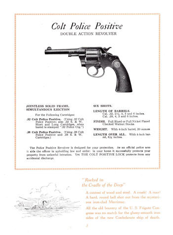 1927 revolver police positive