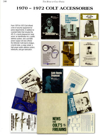 1970s ogles book with colt handcuffs and accesories 