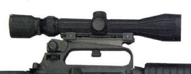 Colt's - Tasco 'Armored' 3-9x40mm scope on the AR-15A2
