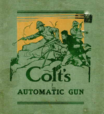 1914 Colt's automatic gun hanbook cover
