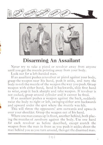 1925 Colt's Police Revolver Handbook page 3