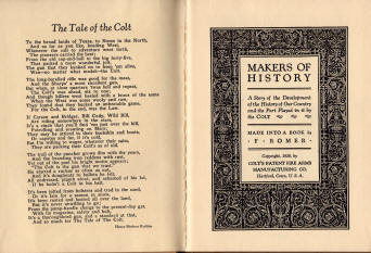 Colt 1926 A-76 book: Makers of History page 1